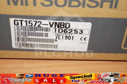 New In Box MITSUBISHI HMI GT1572-VNBD Panel GT1572VNBD Free Shipping