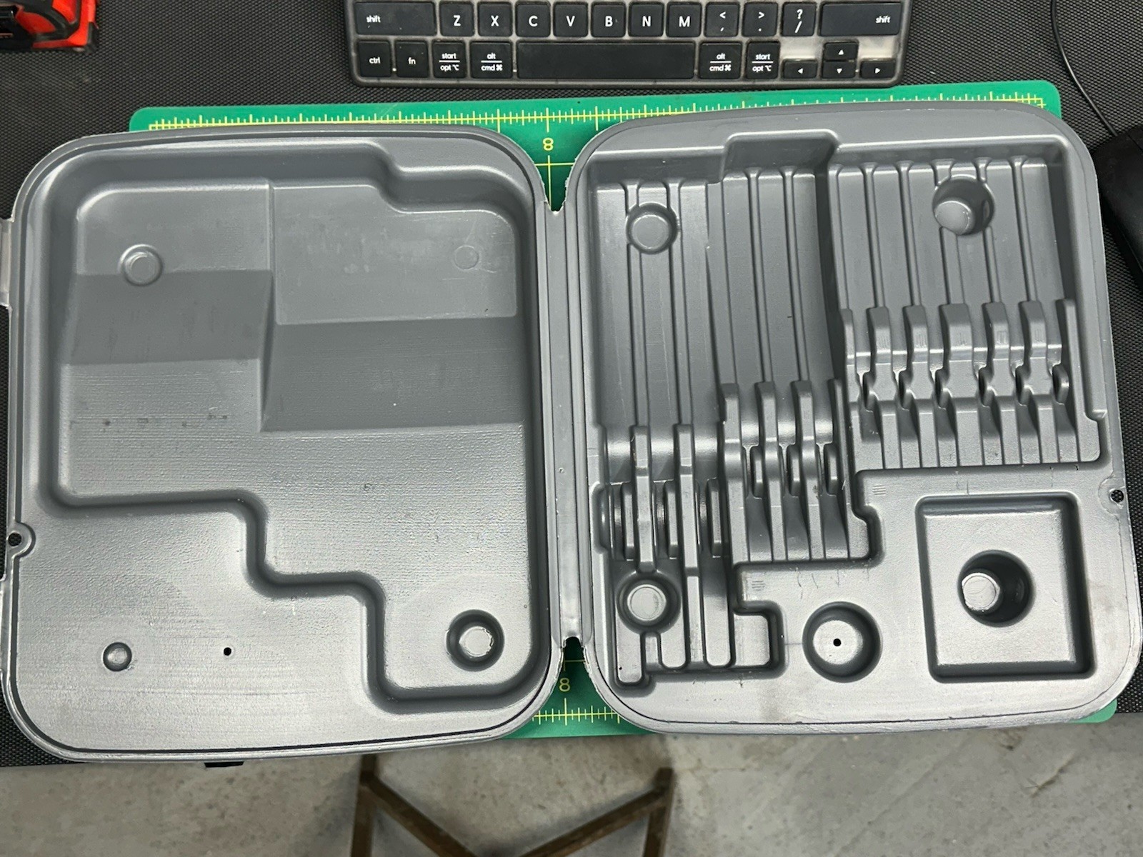 Cornwell rbc3595 v notch fixed tip convertible snap ring pliers CASE ONLY