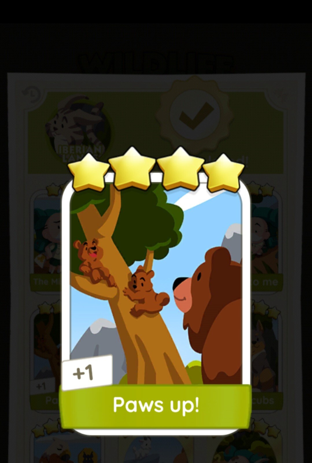 Monopoly Go Sticker PAWS UP Set 19 4 ⭐️