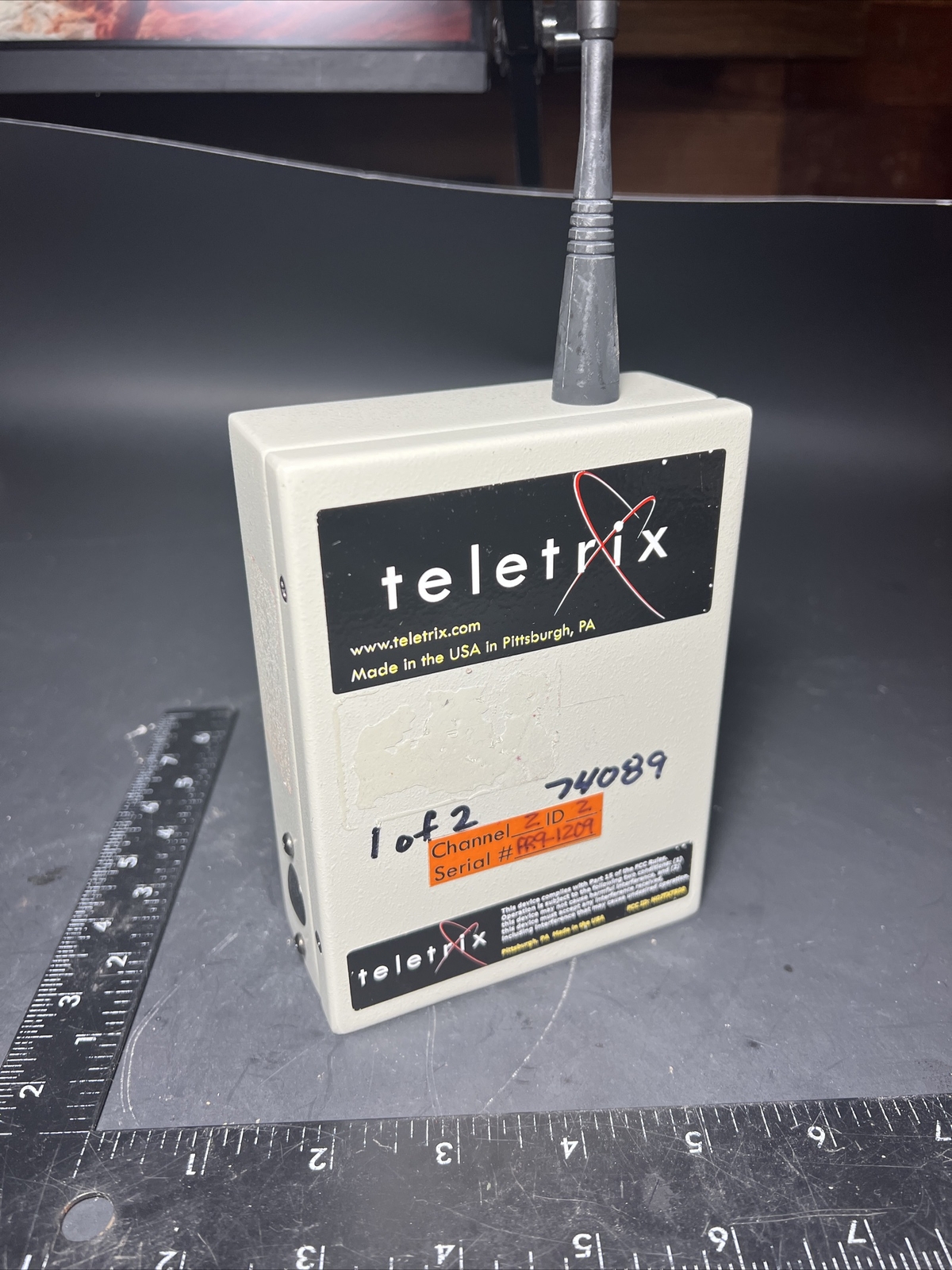 TELETRIX SPR 900 SIMULATED RADIATION TRAINING SIMULATOR Remote only