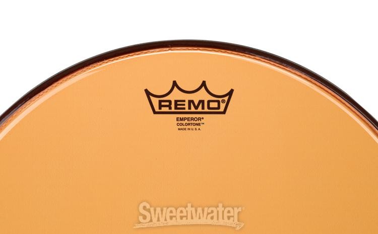 Remo Emperor Colortone Drumhead - 14" - Orange