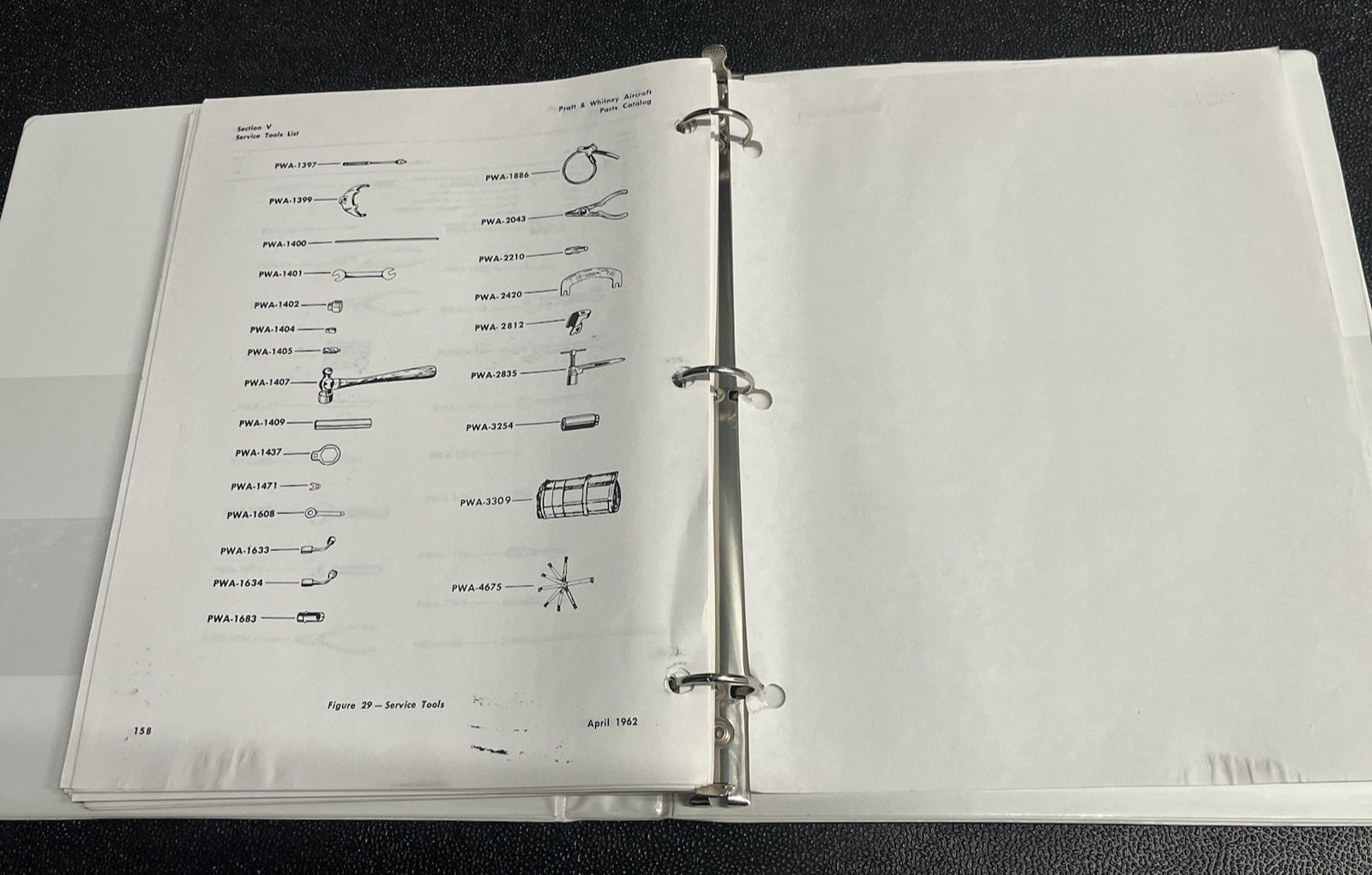 Twin Wasp S1C3G Engines Part Catalog Part 111464 Pratt & Whitney Copy