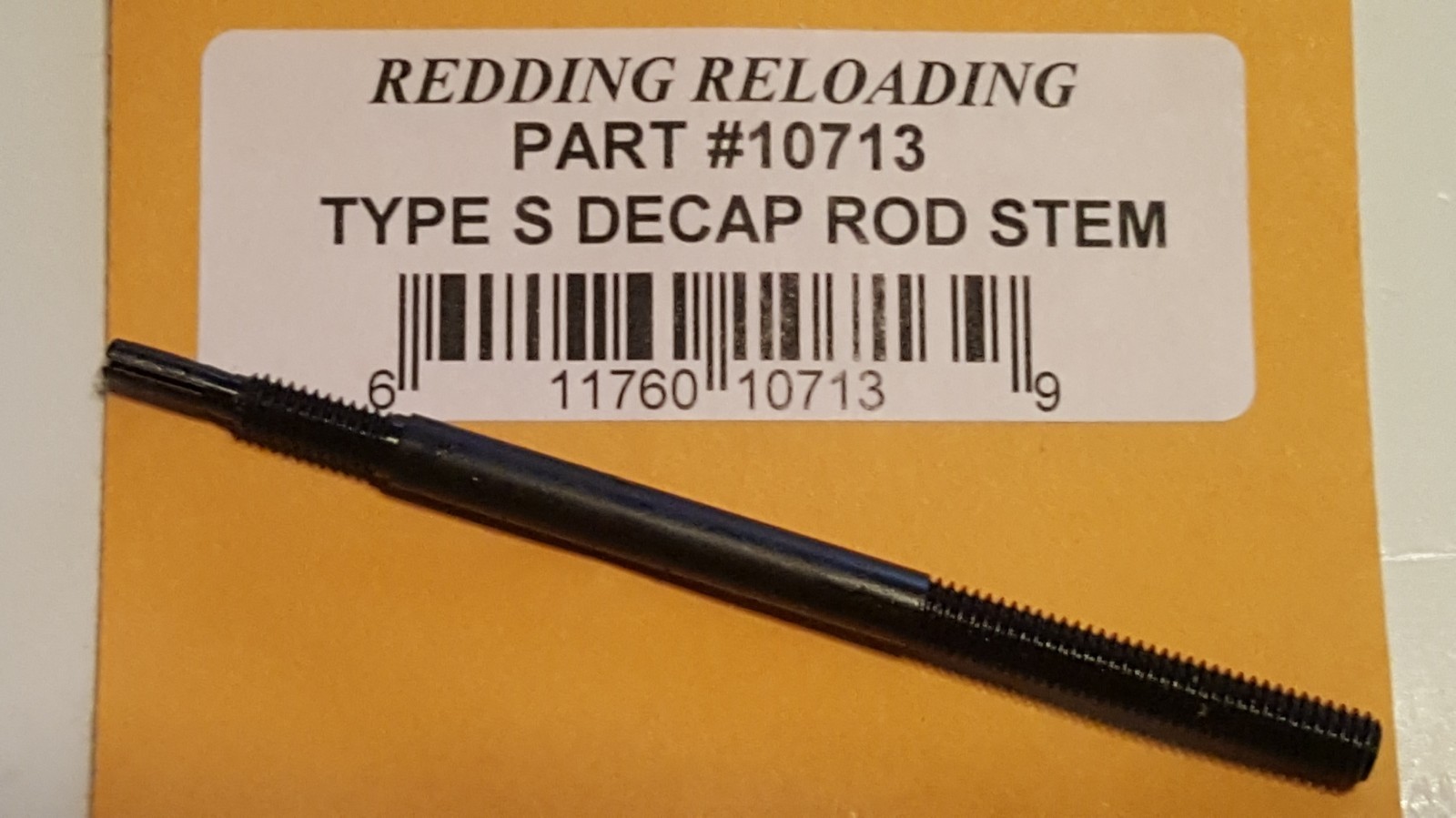 10713 REDDING TYPE-S DECAPPING ROD 25-06 - 264 WIN MAG - NEW - FREE SHIPPING!