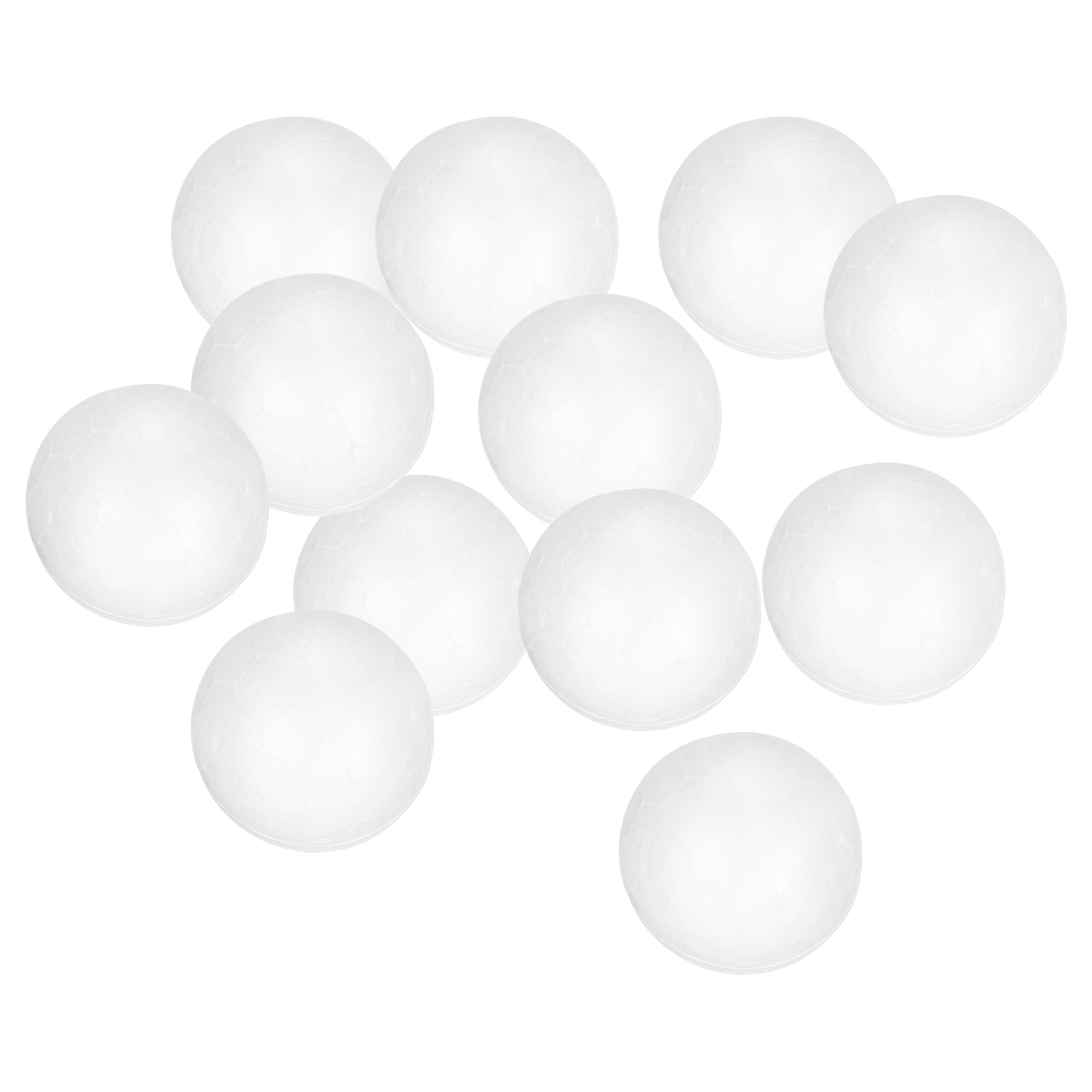Foam Balls Round 0.59 Inch Polystyrene Spheres Balls for Party Decoration 75Pcs