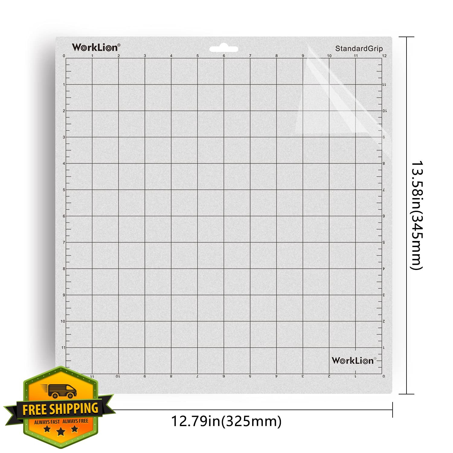 WORKLION Cutting Mat for Silhouette Cameo, 12x12 inch, 3pk Standard Adhesive