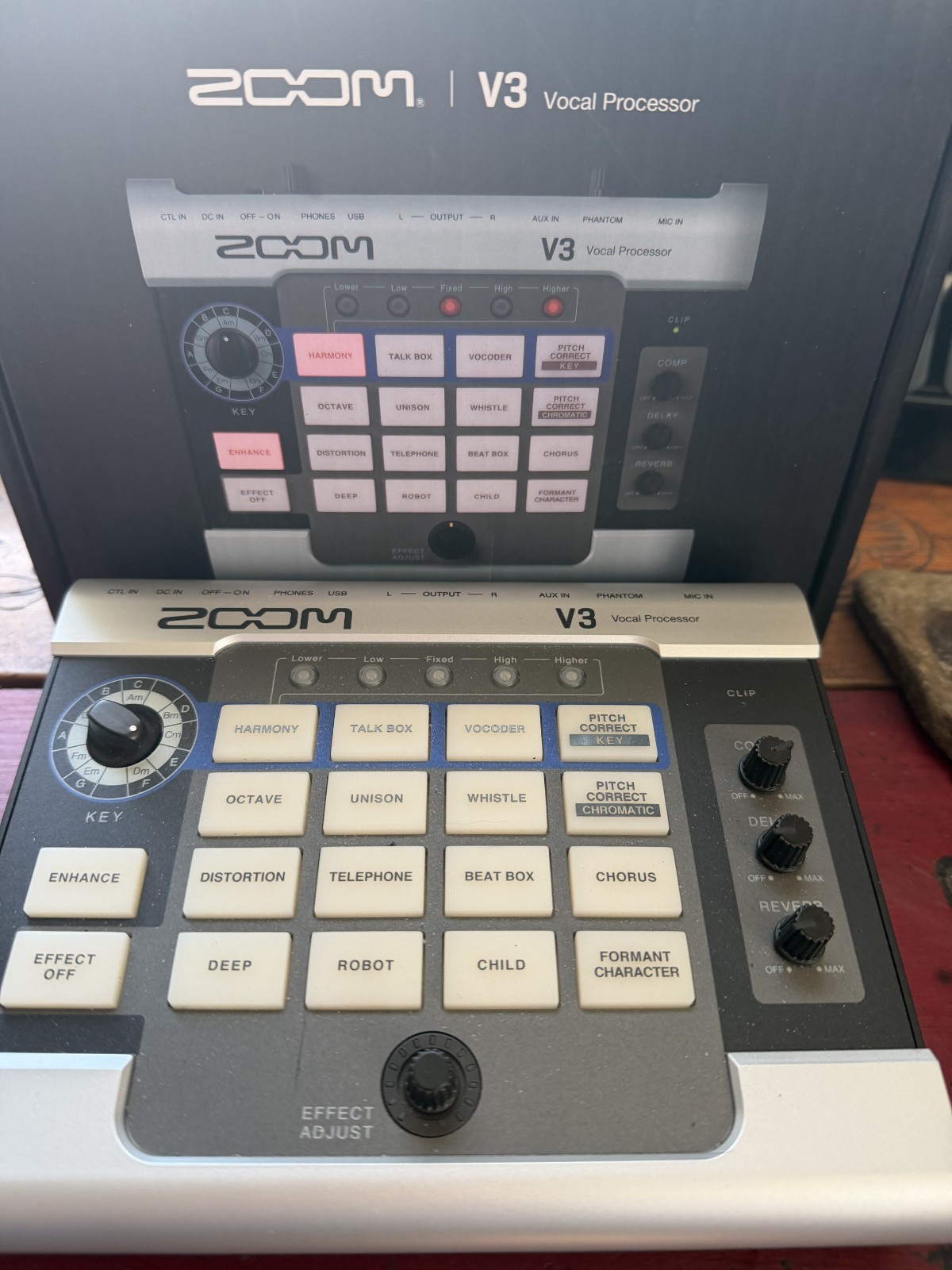 Zoom ZV3 Vocal Effects Processor... The one that WORKS!