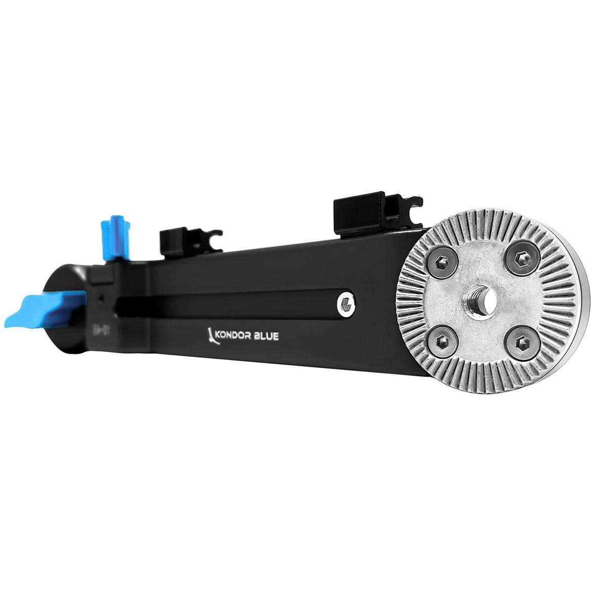 Kondor Blue 8-11.5" Adjustable Rosette Extender Arm Set, Raven Black