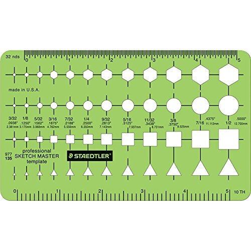 Staedtler Mars Sketch Master Stencil