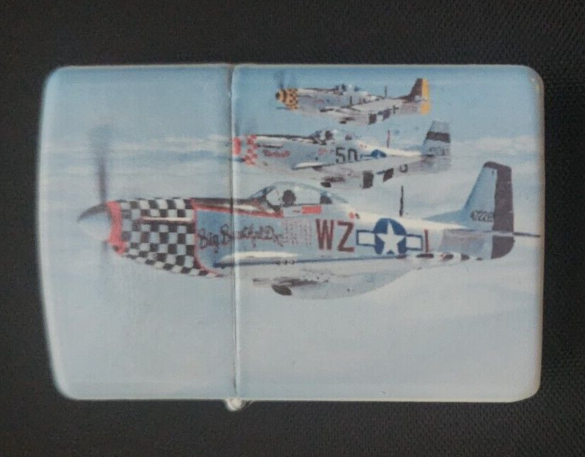 World War ll Mustang Fighters - Cigarette Lighter - 1940s Style - New