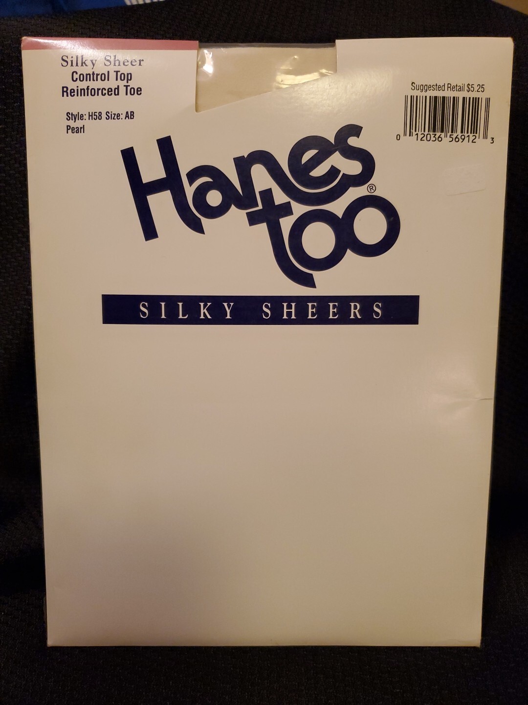 Hanes Too Pantyhose AB Pearl Control Top Reinforced Toe