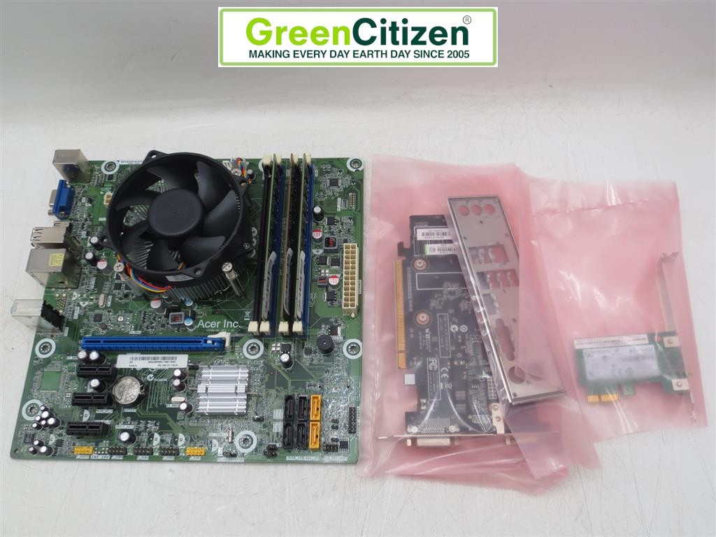Acer IPISB-VR Rev 1.01 LGA1155 ATX Motherboard i5-2300 6GB RAM GeForce GT520