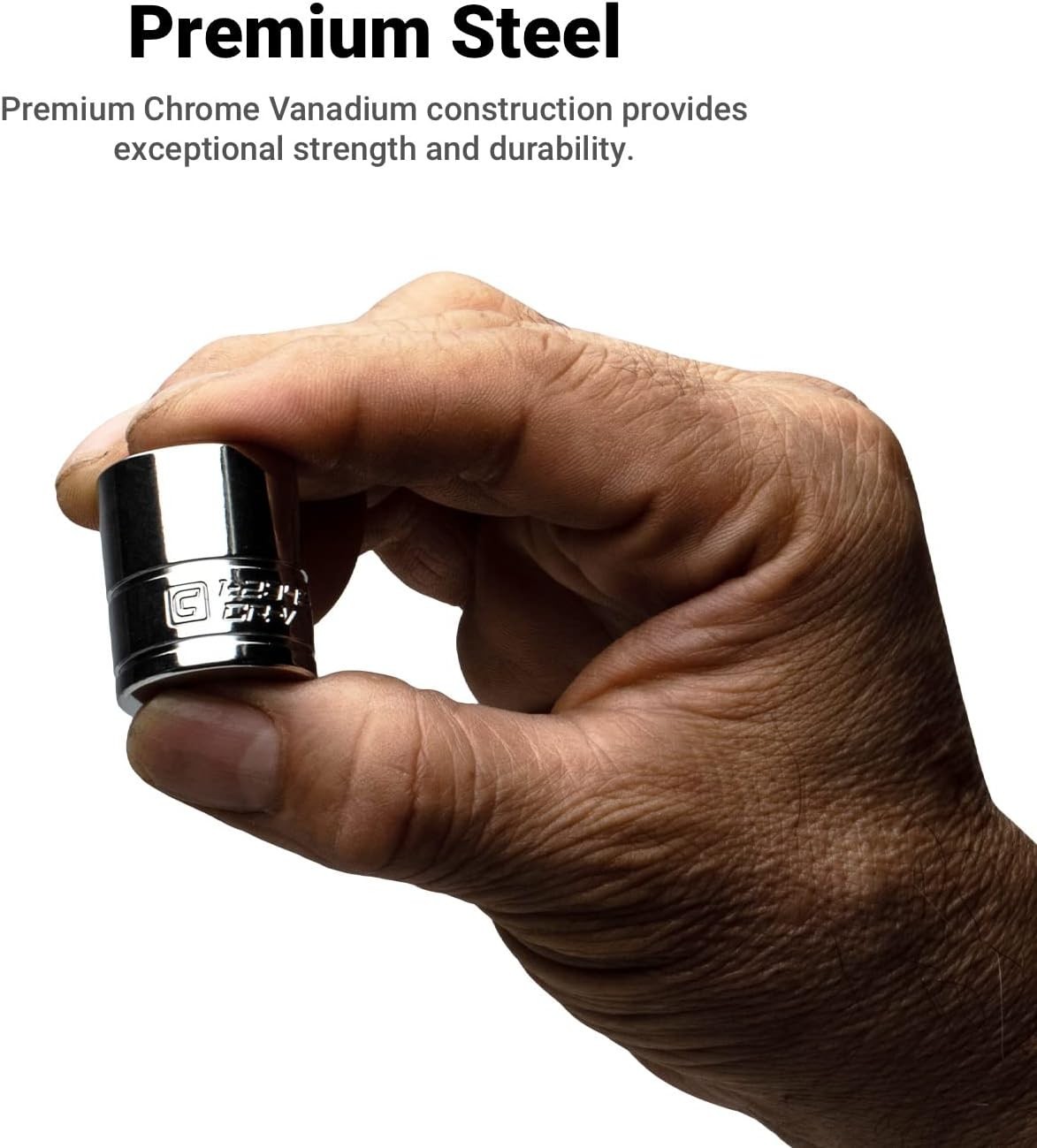 3/8 in. Shallow Socket, 1/4 in. Drive, 12-point, SAE