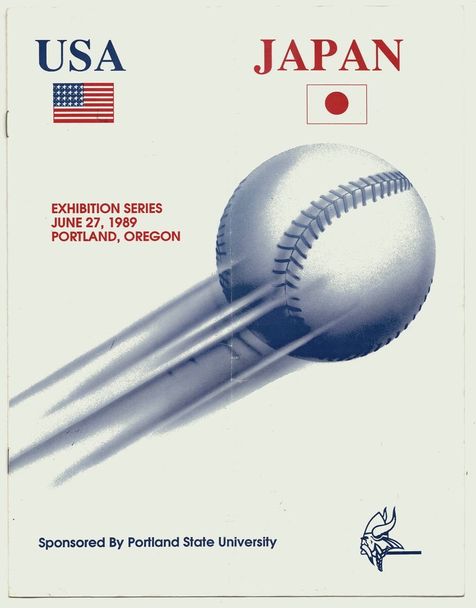TEAM USA Baseball Program vs Japan Exhibition Series, Portland, Oregon June 1989