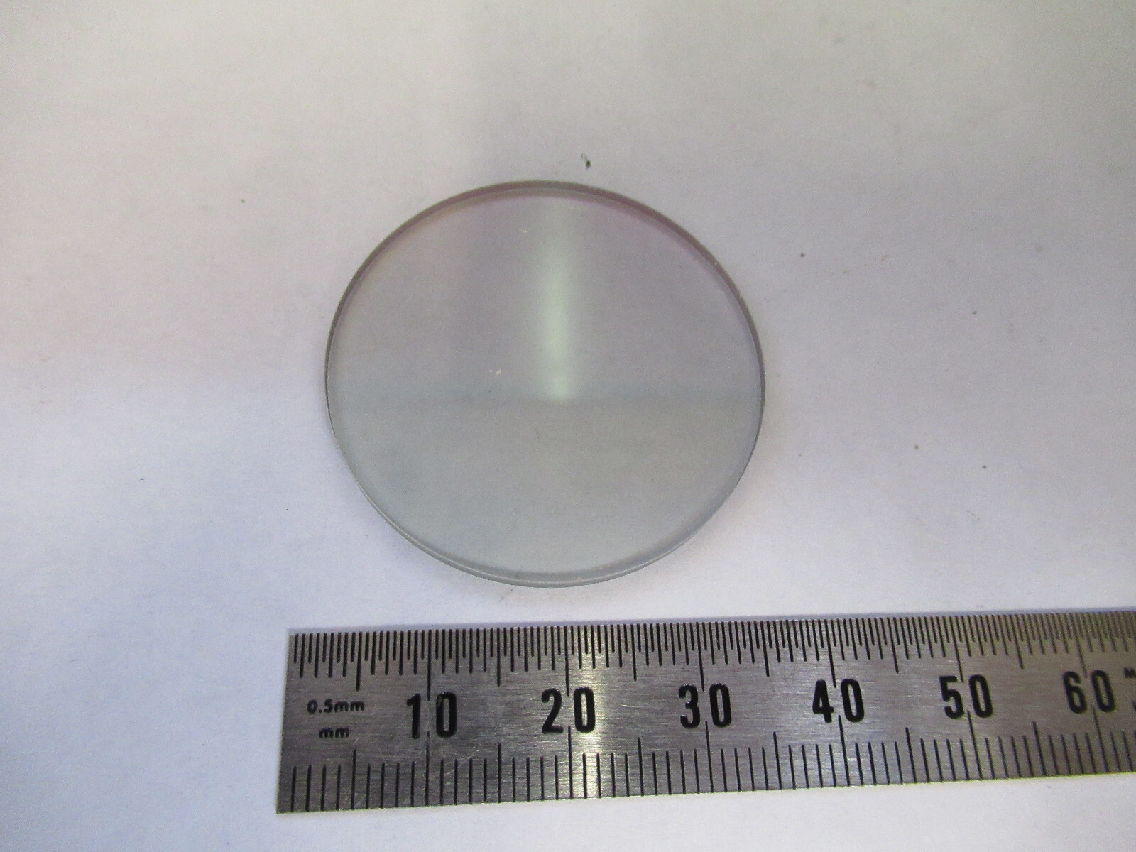 OPTICAL HEAT ABSORBING GLASS FILTER MICROSCOPE PART OPTICS AS PICTURED S8-A-60