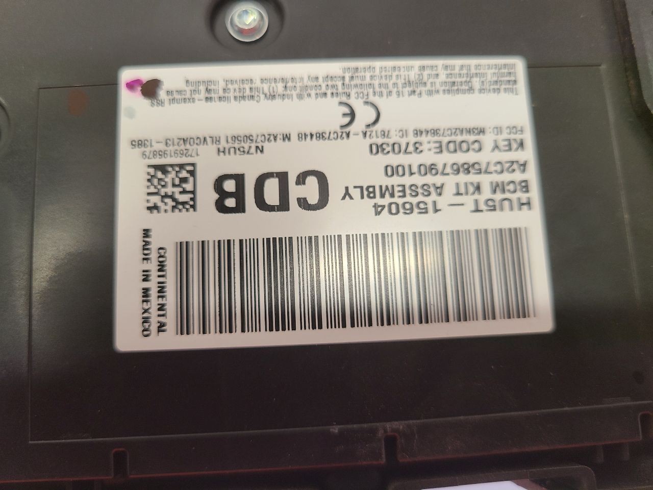 14-20 FORD FUSION Multifunction Relay Control Module Computer DG9T14B476B