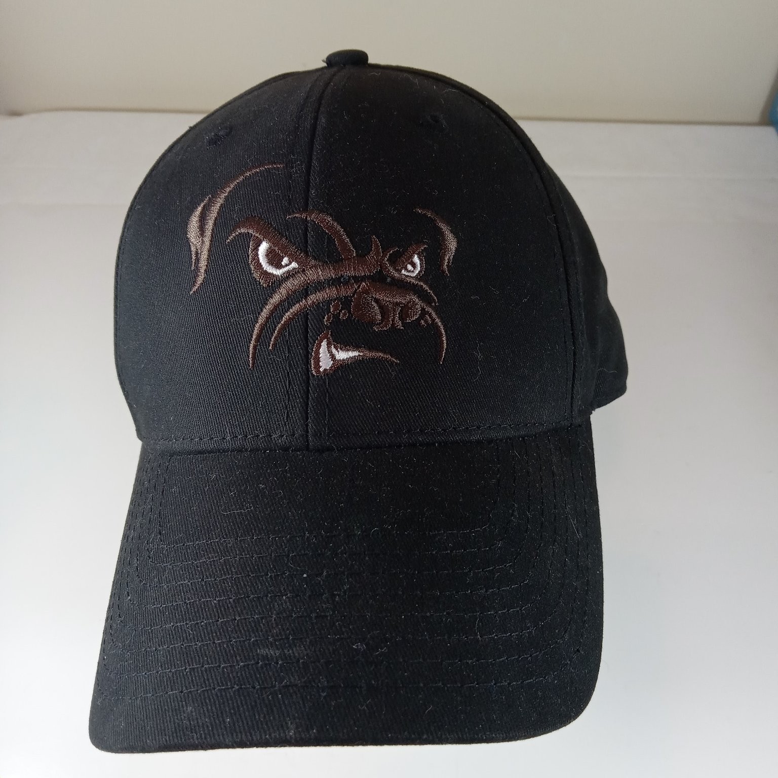 NFL Team Apparel Adjustable Bulldog Baseball Cap Black One Size