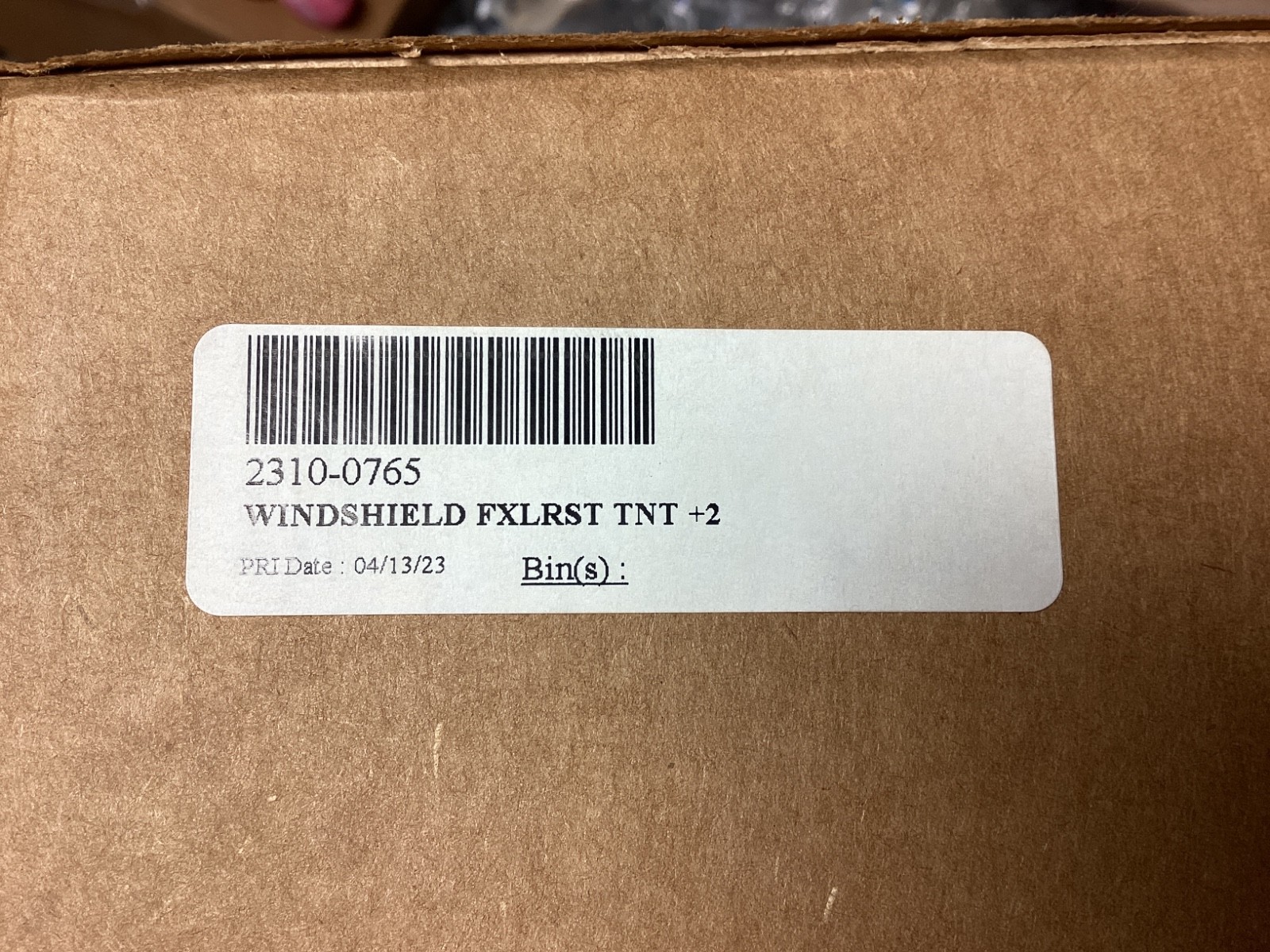 NEW open box Replacement Windshield, Light Smoke, FXLRST, 2310-0765 *