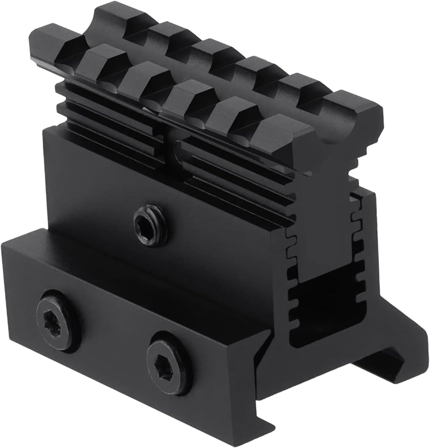 360 Tactical Picatinny Riser Mount Adjustable Height Lockdown Series with Qui...