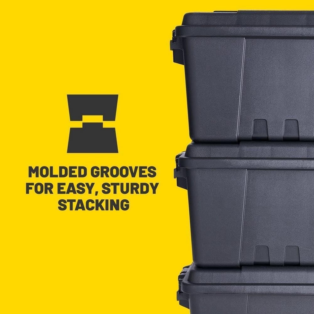 Versatile Stackable Storage Trunks - Ideal for Home, Travel & Tool Storage
