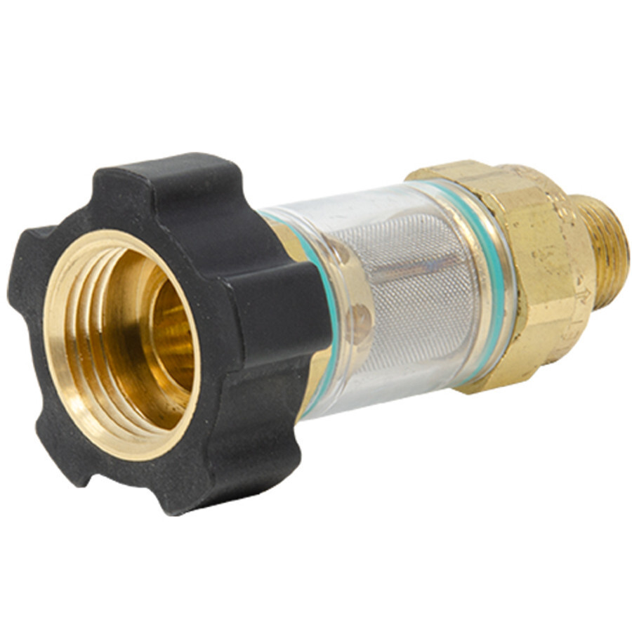 General Pump 100650 DuraView Inlet Filter Integrated Garden Hose Nut, 8.0 GPM, 1