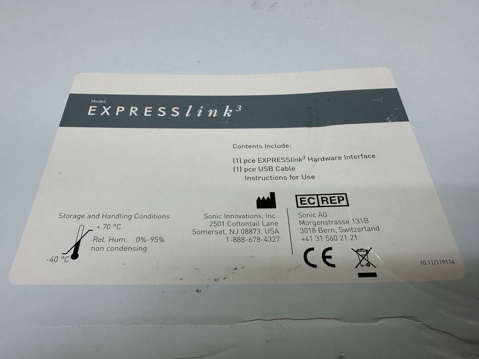 Expresslink3 Programmer Fitting Device 118025