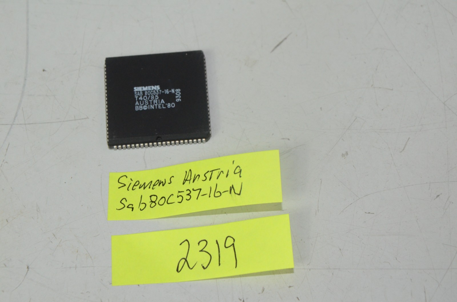 Siemens SAB80C537-16-N Microcontroller 68 Pin PLCC IC Chip Austria NEW