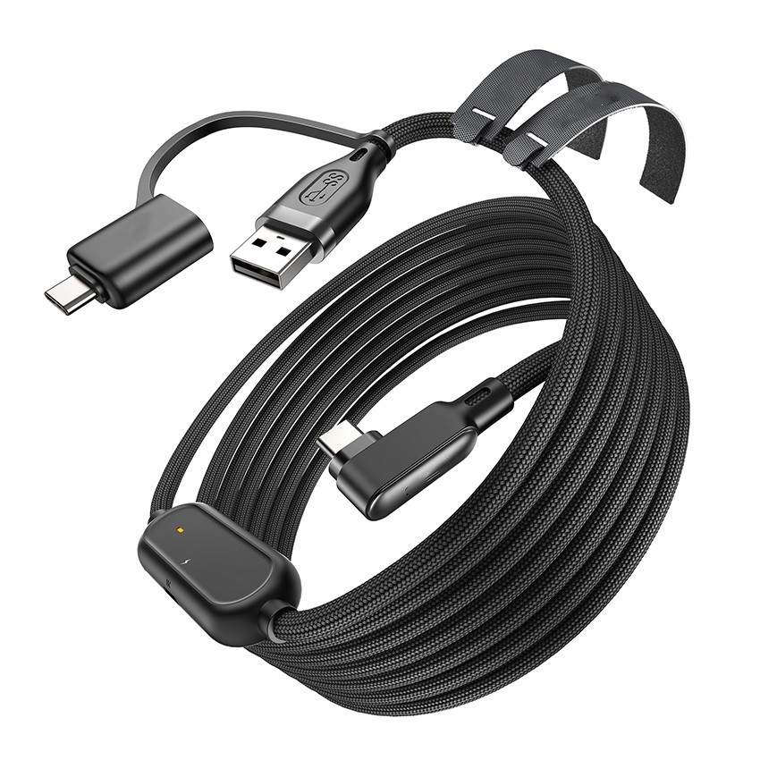 PC/SteamVR Streaming Game Link Cable USB Fast-charging for Quest3/3S/2/Pro/Pico4