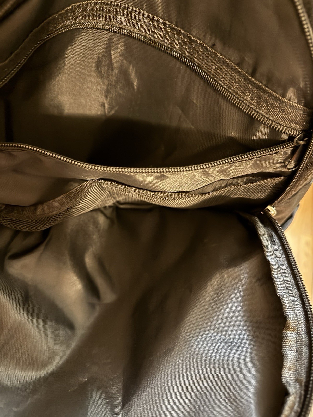 Simply Southern Collection Large Black Nylon Backpack, 8+ Pockets