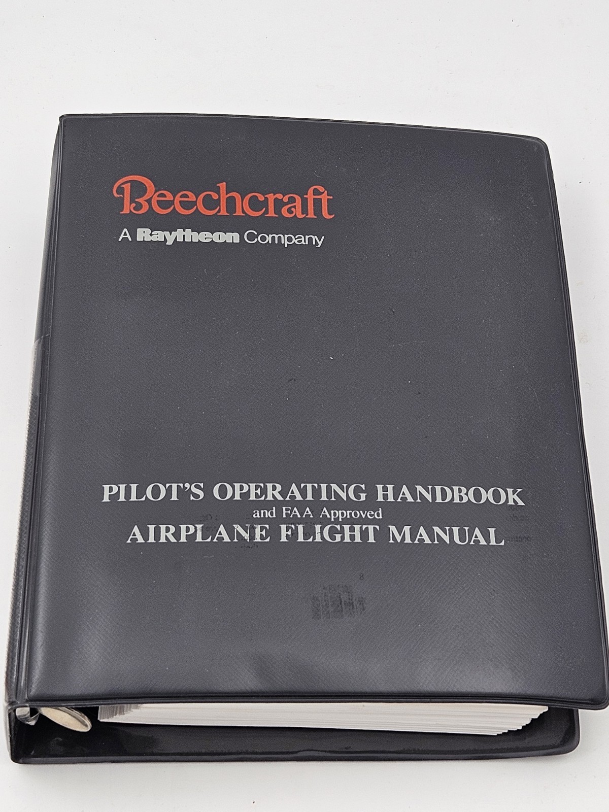 Beechcraft Baron Sierra Pilots Operating Handbook Beech Ratheon 58 58A