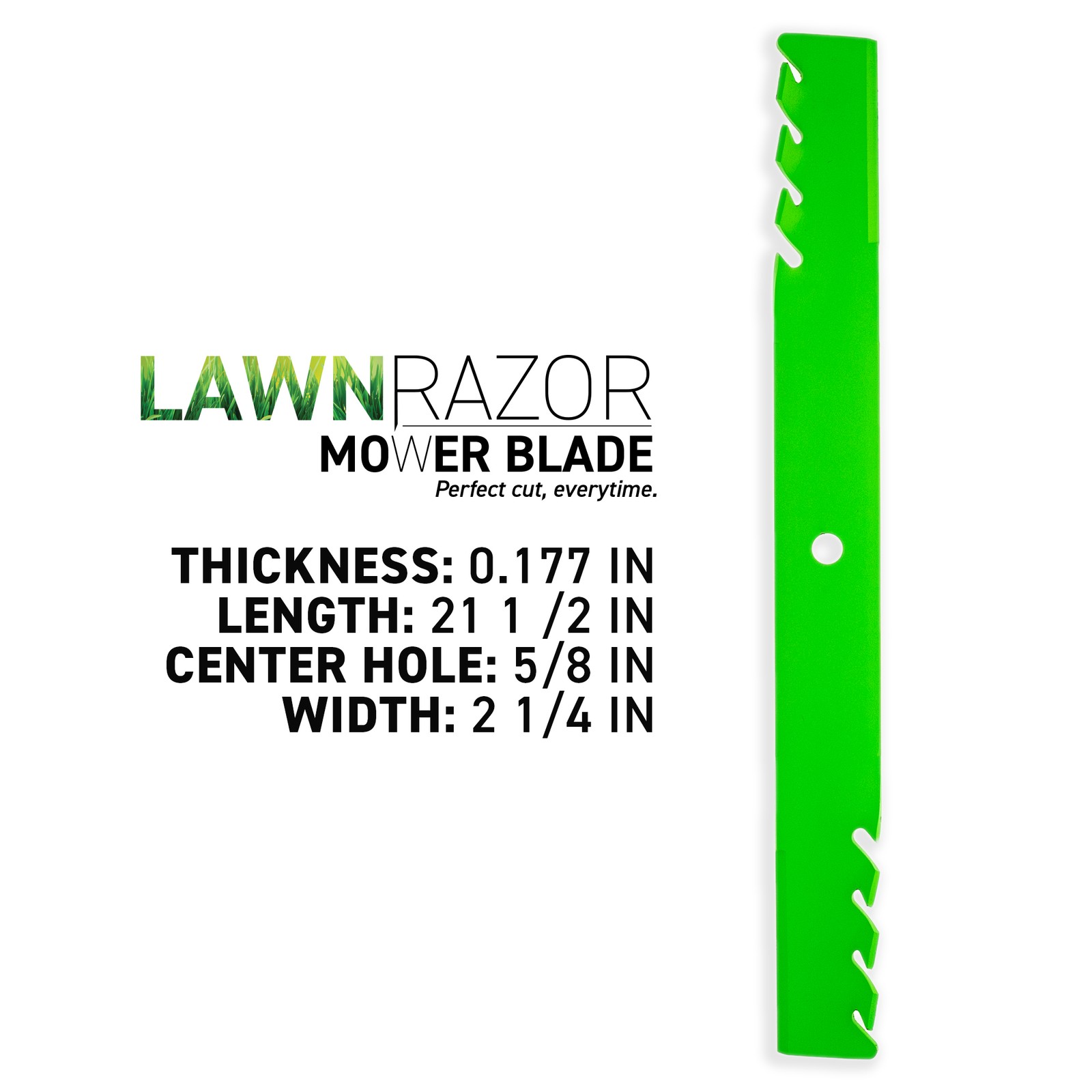 LawnRAZOR Blade for Toro TimeCutter SW4200 131-3938-03 42 Inch Toothed 2 Pack