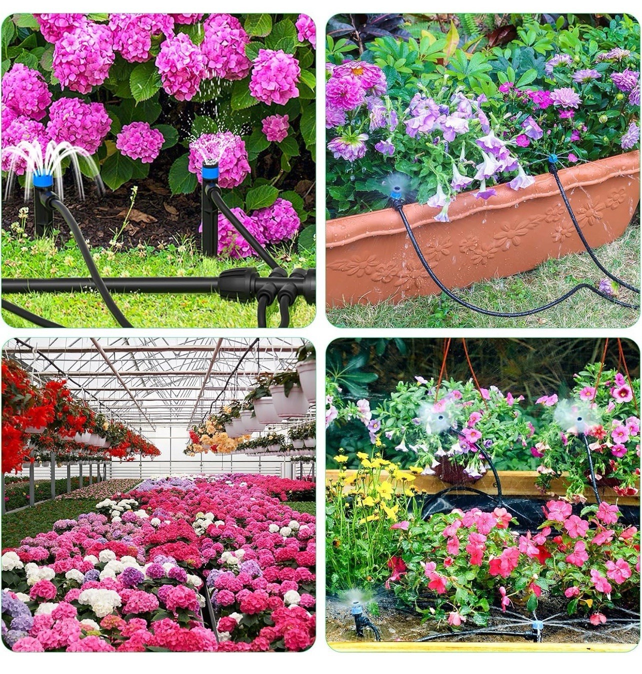 230FT Drip Irrigation System Kit, Automatic Garden Watering System for Plant