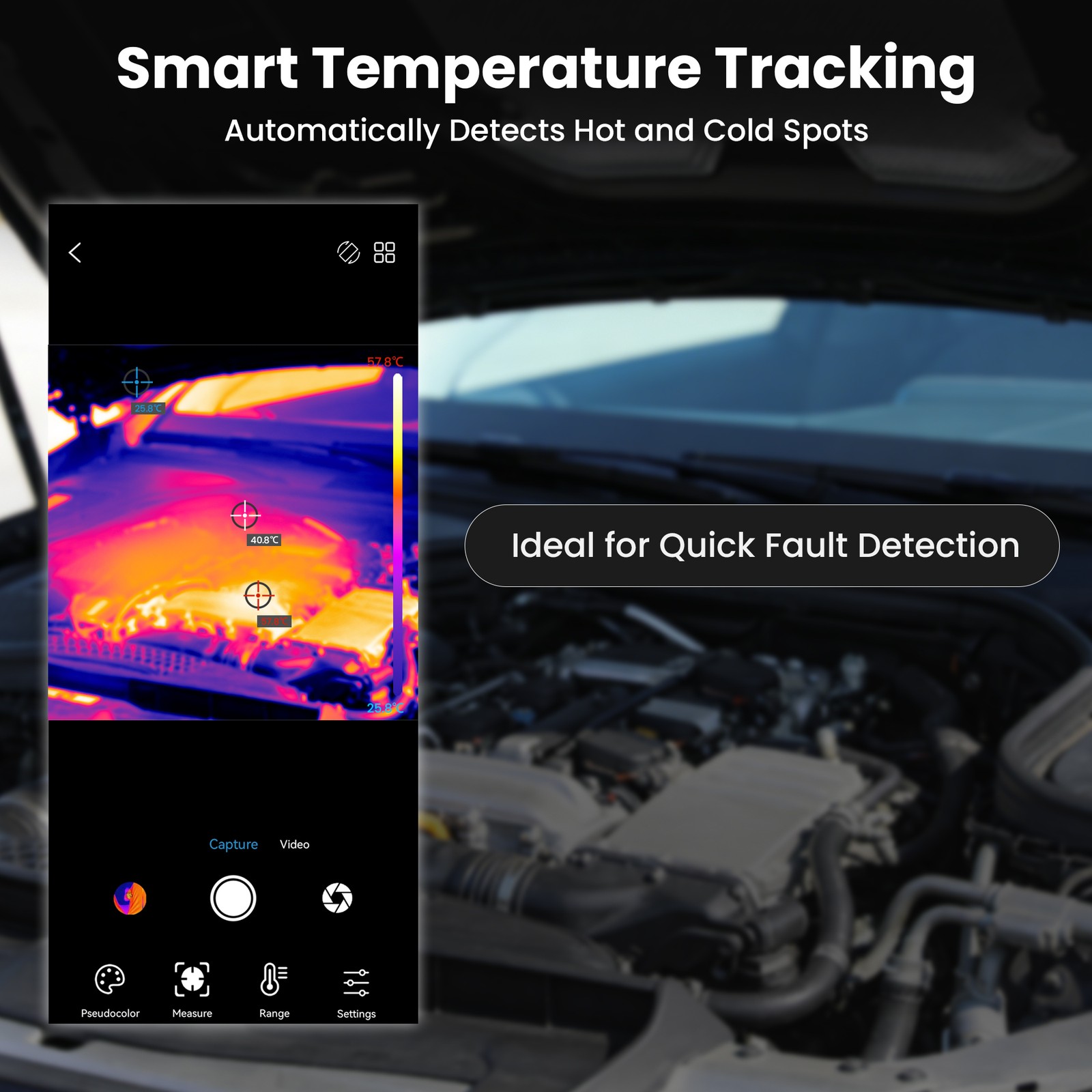 ANXTECH Mini Infrared Thermal Imaging Camera TISR 240*240 Resolution for Android