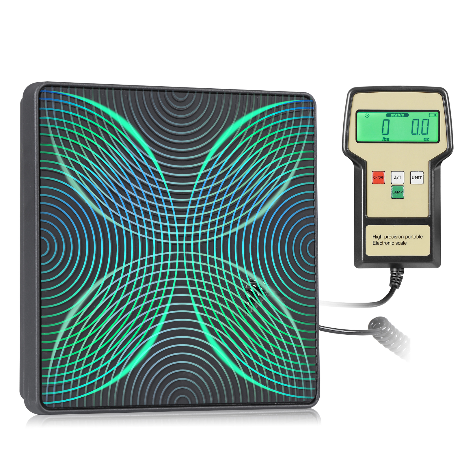 220 lbs Electronic Refrigerant Charging Digital Weight Scale LCD Display