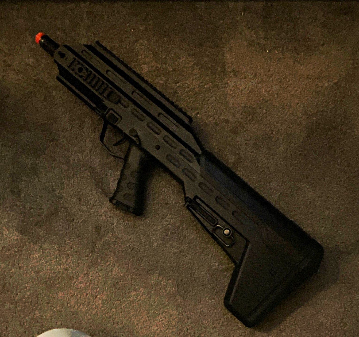 Electric Bullpup Airsoft Rifle, APS V.2 Full Size UAR Urban Black