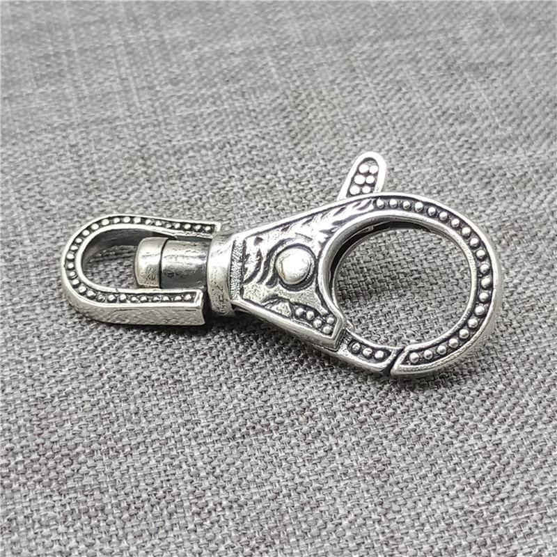 925 Sterling Silver Swivel Lobster Clasp for Bracelet Necklace