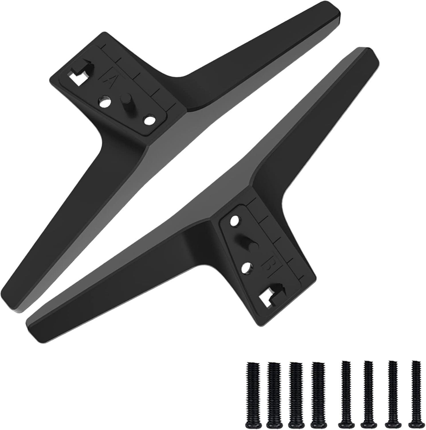 Sturdy LG TV Stand Legs Replacement - Easy Assembly for 49, 50, 55 Inch Models