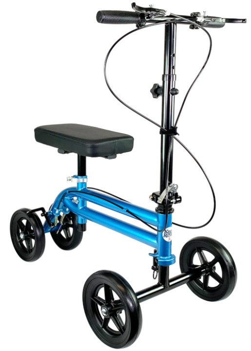 Scooter de rodilla plegable para adultos, recuperación de pie y tobillo, Nuevo