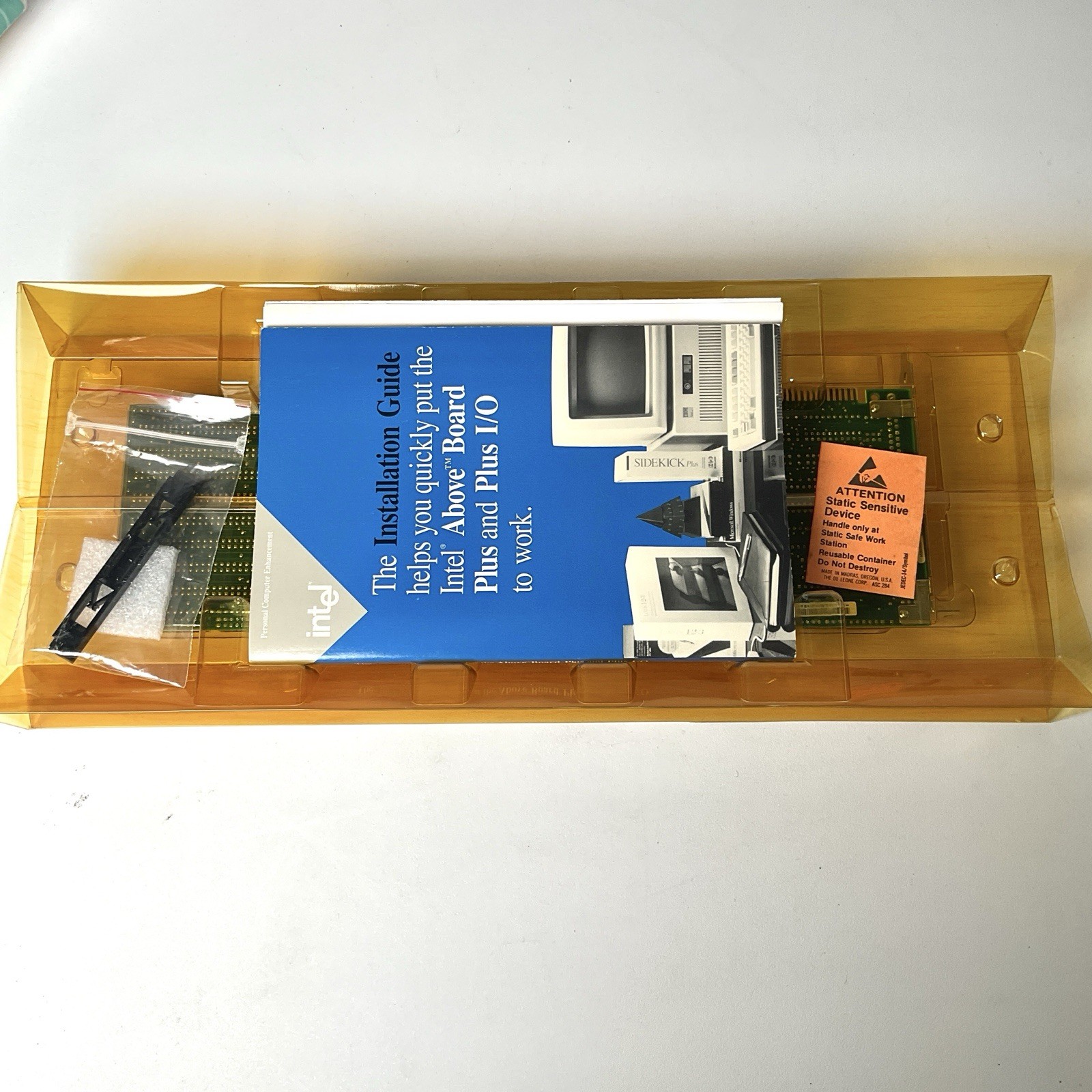 Intel PC Enhancement Above Board Plus Memory Expansion Board Vintage - Open Box