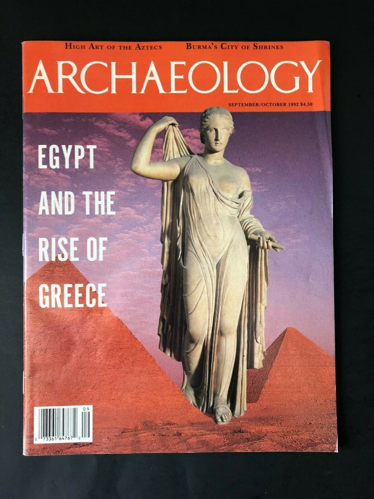Archaeology Magazine September/October 1992 Egypt and the rise of Greece