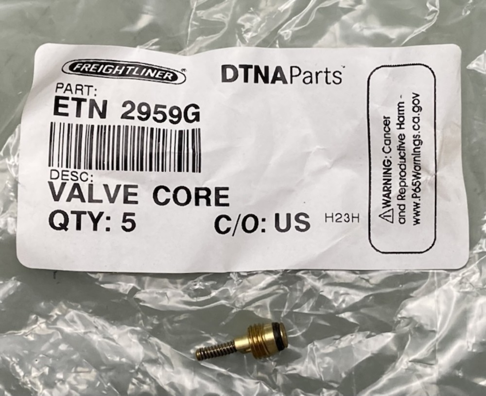 Freightliner 2959G Valve Core - Schrader New Genuine