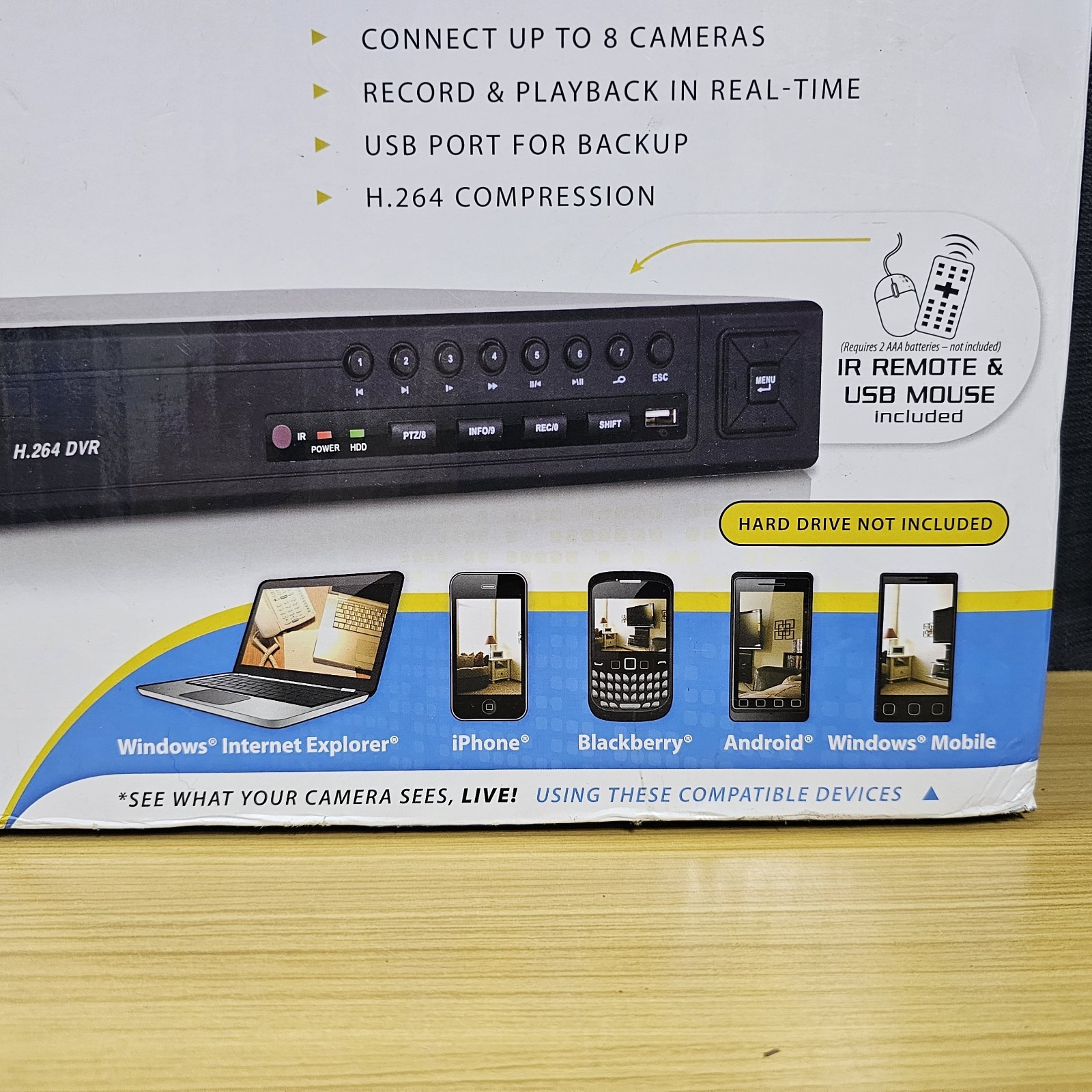 WinBook Security Surveillance DVR Model D6008DV