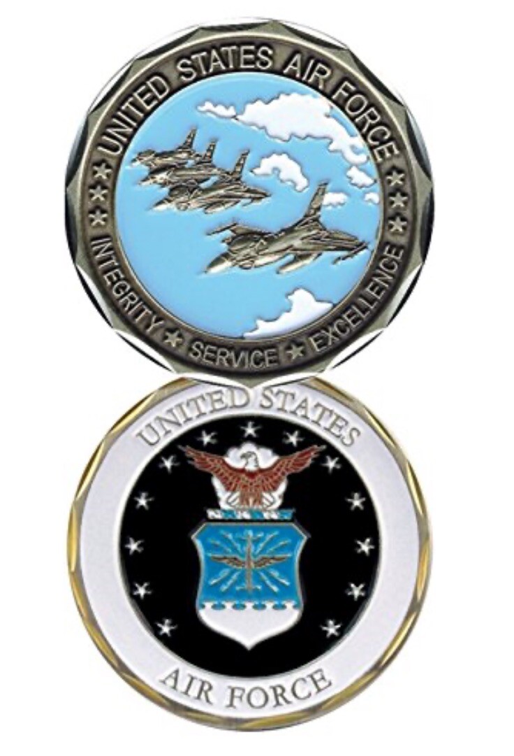 United States Air Force Challenge Coin (Eagle Crest 2241