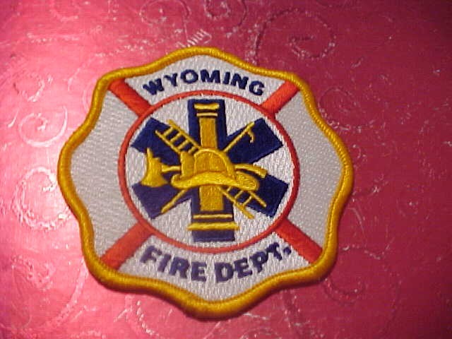 MILAN AREA MICHIGAN FIRE DEPARTMENT PATCH SHOULDER SIZE UNUSED 3 1/2 INCH