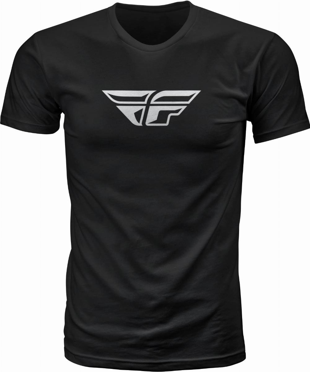 FLY F-WING TEE BLACK MD