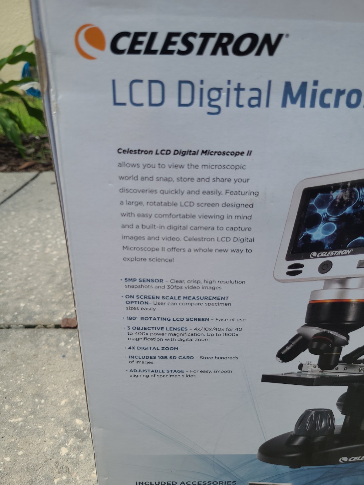 Celestron LCD Digital Microscope II Brand New In Box
