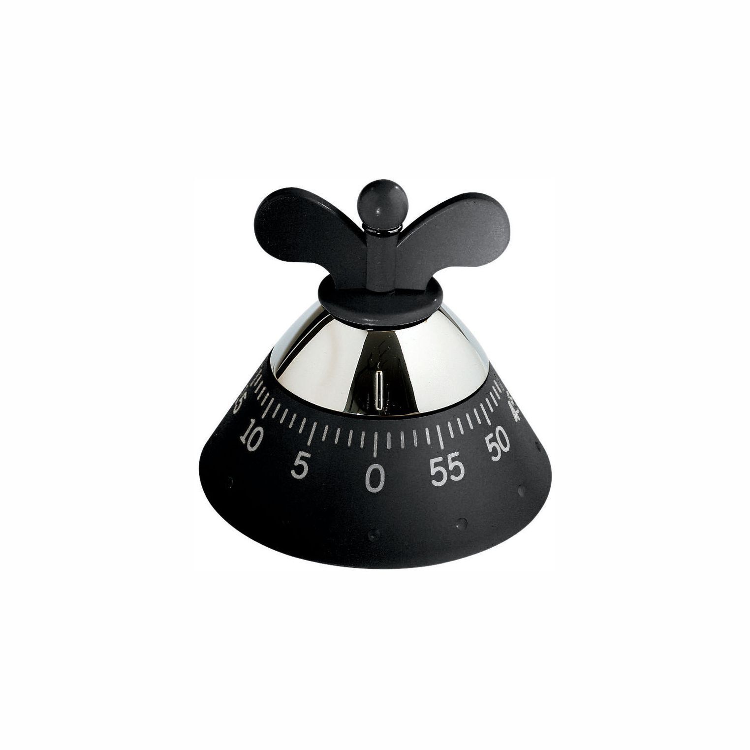 Alessi A09B Michael Graves Kitchen Achromatics Timer - Black