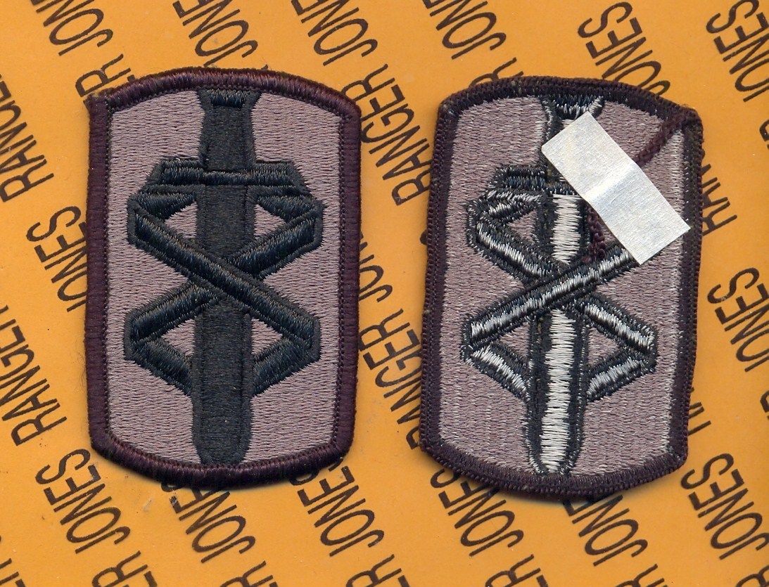 US Army 18th Medical Brigade ACU uniform patch