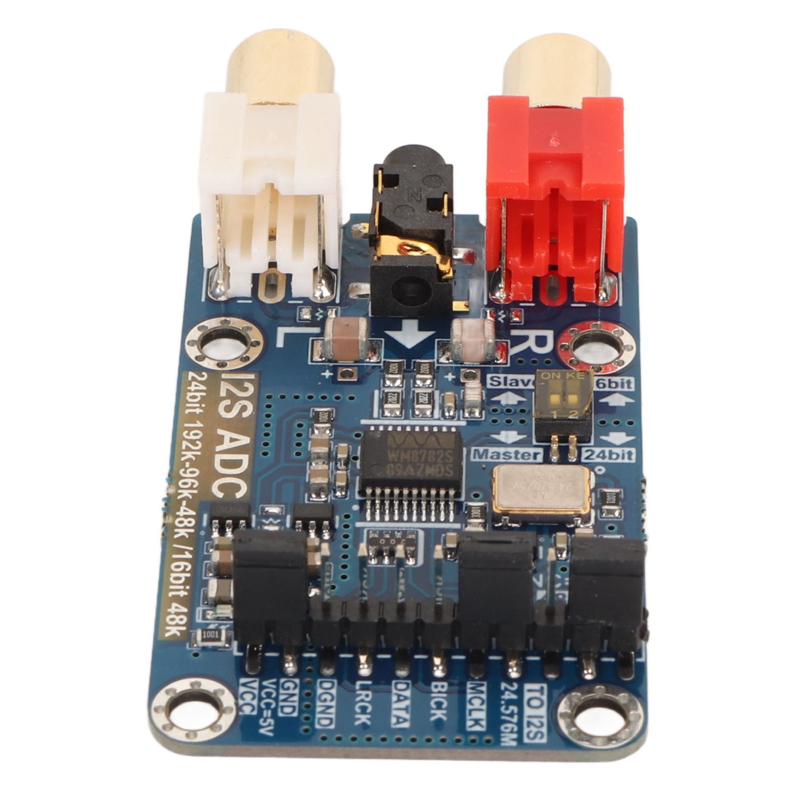 I2S ADC Audio Card Module Lossless Digital Audio For Home Studio