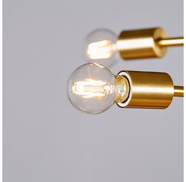 Origin 21 Shaye 6 -Light Brushed Gold Steel Chandelier (Brushed gold)