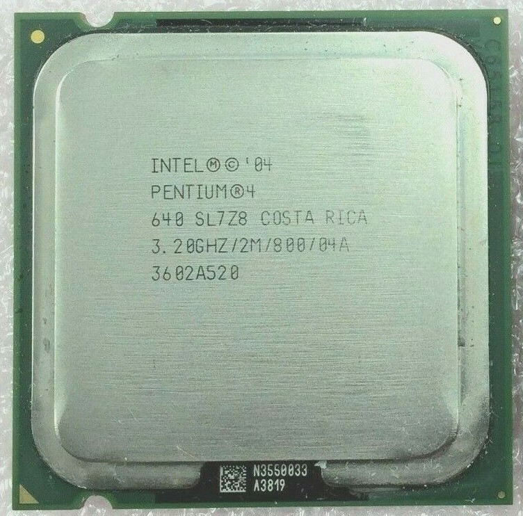 Intel Pentium 4 640 SL7Z8 SL8Q6 3.2GHz 2MB 800MHz LGA775 Desktop CPU/Processor
